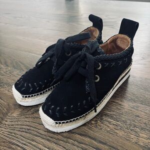 See By Chloe Black Moccasins very good condition